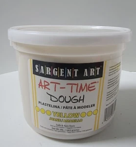 Sargent Art Art-Time Dough - 3 lb - Yellow - Picture 1 of 5
