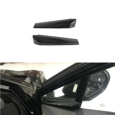 Cubierta triángulo puerta delantera pilar A fibra de carbono para Toyota CHR C-HR 16-2020 Foto 1 de 3
