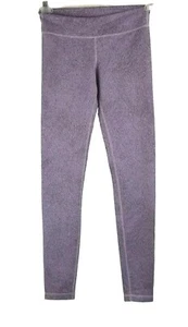IVIVVA By Lululemon Girls 12 Rhythmic Tights Purple Pink Flaw - Picture 1 of 10
