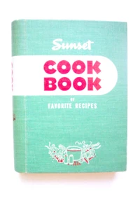 Sunset Cook Book of Favorite Recipes, 1949, 1st Printing, Vintage Cookbook - Picture 1 of 5