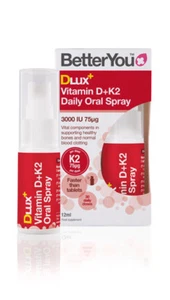 BetterYou DLux+ - Vitamin D + K2 Daily Oral Spray (12ml) - Picture 1 of 1