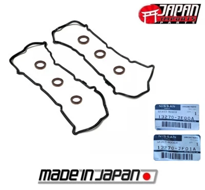 Nuevo juego de juntas de cubierta de válvula y sellos de bujía para Nissan GT-R R35 09-23 8 piezas Foto 1 de 2