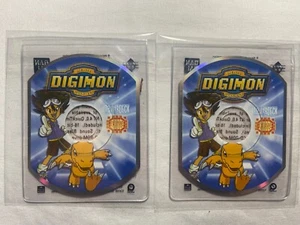 1999 Oberdeck Digimon Power Deck Mini CD Set (2) exklusive Vorschau Bandai - Bild 1 von 2