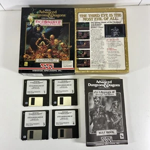 Advanced Dungeons & Dragons Eye of the Beholder III PC Game 1991 Beholder II Box - Picture 1 of 8