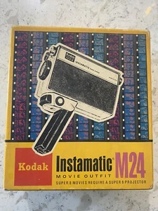 Kodak M24 Instamatic Super 8 Film Camera For Parts Or Repair Not Tested - Picture 1 of 4