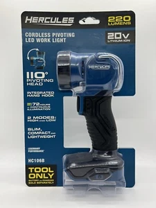 HERCULES 20V  220 LUMEN WORK LIGHT Cordless - Picture 1 of 2