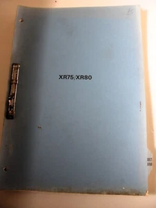 GENUINE HONDA ISSUED Honda XR75 / XR80 MOTORCYCLE WORKSHOP SERVICE REPAIR MANUAL - Picture 1 of 4