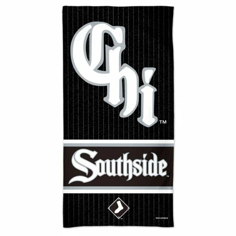 CHICAGO WHITE SOX SOUTHSIDE MLB SPECTRA BEACH TOWEL 30"X60" COTTON PLUSH Cover