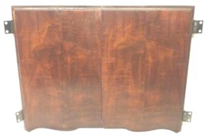 vintage ZENITH 7S582 / ch 7A04:  WOOD DOORS WITH HINGES for the phonograph - Picture 1 of 3