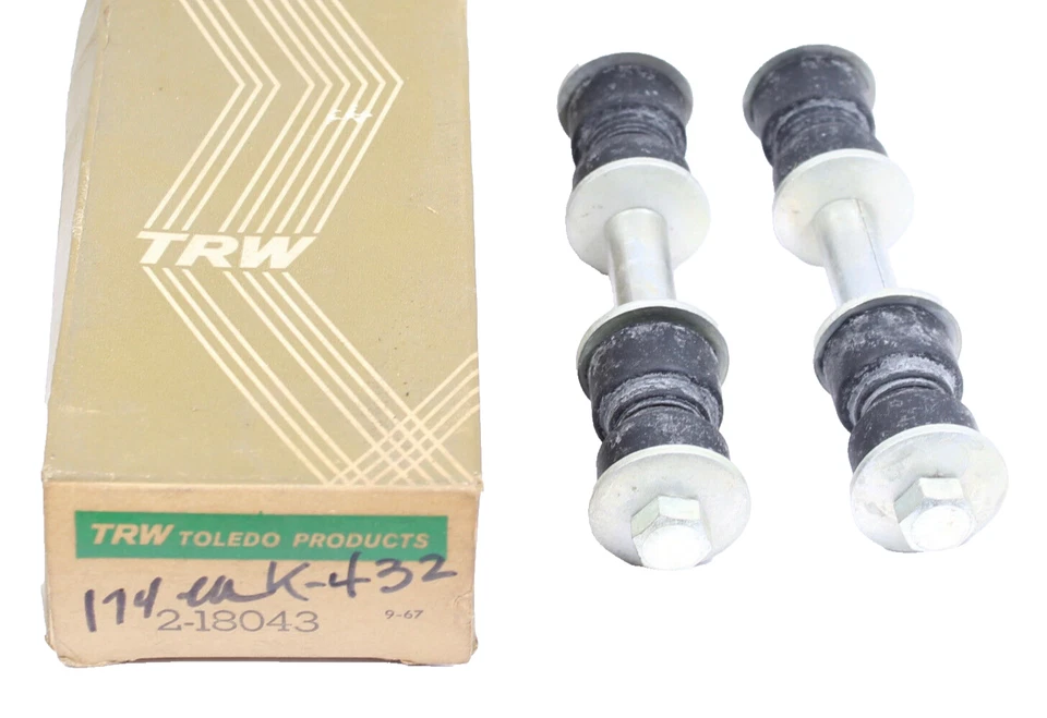 1960 1961 1962 Ford 1960 Edsel 61 Mercury Stabilizer Links ~ K432 ~ 18043 ~ SL61 - Image 1 of 1