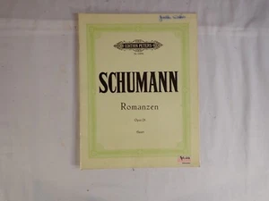 ROBERT SCHUMAN - ROMANZEN OPUS 28 EDITION PETERS, 22 PAGE SHEET MUSIC BOOK - Picture 1 of 3