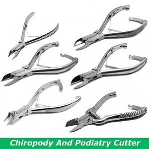 Heavy Duty Chiropody Nail Clippers – Ingrown & Thick Toenail Cutters, Podiatry - Picture 1 of 15