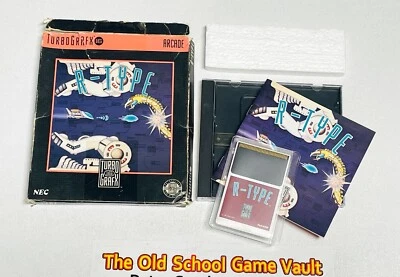 R-Type - Complete w/ Manual - Sleeve + Original Box - Turbografx 16 Game TG CIB - Image 1 of 4