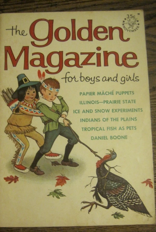 Golden Magazine for Boys & Girls NOVEMBER 1964 W/Paper Doll by Neva Schultz - Image 1 of 1