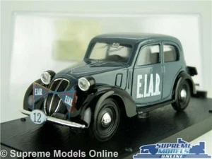Fiat 508 C MODELL AUTO RADIO E.I.A.R 1948 BLAU MASSSTAB BRUMM R242 K8 - Bild 1 von 4