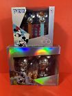 LOT de pièces de collection Mickey/Minnie Mouse PEZ & bonbons Disney 100 finition platine