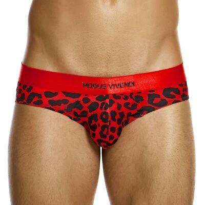 Modus Vivendi Leopard Classic Brief mens underwear male mini slip lined pouch - Изображение 1 из 3
