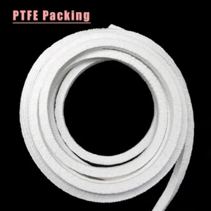 PTFE Packing Oil-Free PTFE Fibre Braided Sealing Strip High Temp Resistance - Picture 1 of 6