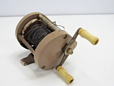 Carrete de pesca Ocean City 1581 de colección para restauración/piezas #AQ Foto 1 de 4