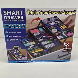 Smart Drawer Organizer for Standard Drawers- Multi-level Jewelry Holder NEW - Picture 1 of 7