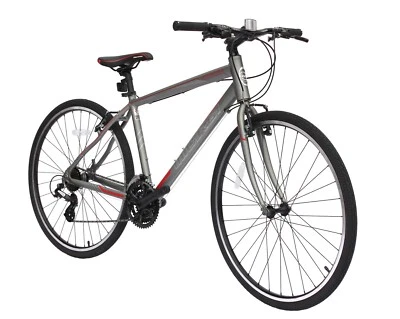 Bicicleta de carretera híbrida Micargi Cross 6.0 Shimano 8 velocidades 700C bicicleta de cercanías Foto 1 de 4