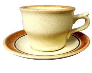 BUTTERSCOTCH by Franciscan Tea Cup & Saucer NEW NEVER USED made in England - Picture 1 of 11