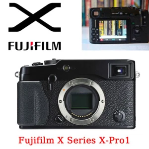 Fujifilm X Series X-Pro1 16.3MP Digital Camera (Body Only) Black English - Picture 1 of 10