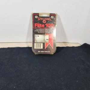 Vintage Spalding Flite 100 Maximum Distance 6pk Golf Balls Collectable Golf Ball - Picture 1 of 10