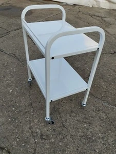 Druckertisch mit rollen Weiß, Serviertisch, Beistelltisch. - Bild 1 von 8