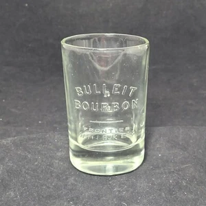 Vaso de catador escocés ovalado de whisky Bulleit Frontier bola baja antigua - Imagen 1 de 4