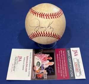 Jimmy Key Signed Rawlings A.L. Bobby Brown Baseball JSA AN61003 - Picture 1 of 3
