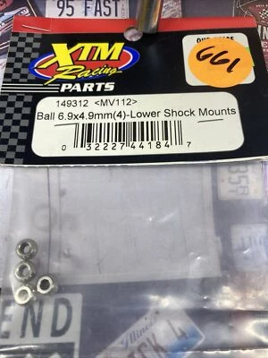 XTM 149312 Ball6.9x4.9 мм[4] Нижние амортизирующие крепления NewInPack отправлено из США - Изображение 1 из 4