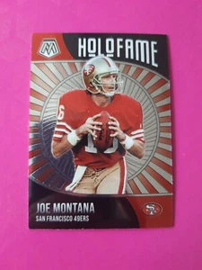 2021 Panini Mosaic Holofame #5 Joe Montana- San Francisco 49ers - Bild 1 von 2