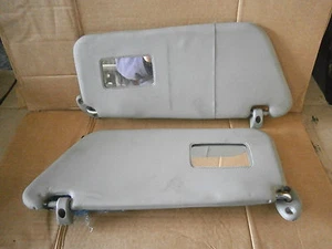 DAEWOO MATIZ 1998-2004 PAR DE PARASOLES GRISES CON 2 ESPEJOS Y CLIPS - Imagen 1 de 1