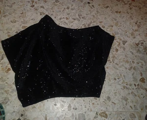 She + Sky Damen Pull-On Top groß schwarz Pailletten - Bild 1 von 4