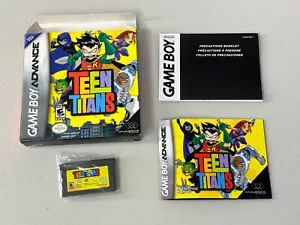 Teen Titans (Nintendo Game Boy Advance GBA) Auténtico Completo - Imagen 1 de 15