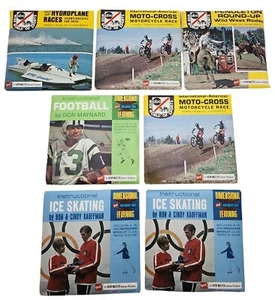 VINTAGE Lot 7 View Master Sportrollen Sammlung Sawyers GAF - Bild 1 von 2