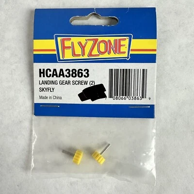 Flyzone Landing Gear Screw (2) for Skyfly Rc Helicopter HCAA3863 Yellow - Image 1 of 2