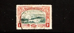 1898  BRITISH GUIANA 1c Carm & Blk MOUNT RORIAMI Sc#152   Postally Used - Picture 1 of 1