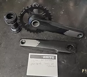 Marin Forged Alloy Crankset 170mm Steel 30T Chain Ring 3mm Boost Spacing 73mm BB - Picture 1 of 7