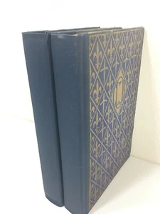 Celebrated Crimes Alexandre Dumas 2 Volumes 1895 Vintage Book Navy Hardcover - Picture 1 of 12