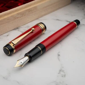 Pluma Estilográfica Pilot Namiki Custom 845 Urushi Ebonite Red FKV5MRR Oro 18K Plumín - Imagen 1 de 10