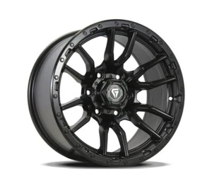 18x9.0 Grudge Offroad F2 ENFORCER Satin Black 6/139.7 P10 Wheel - Picture 1 of 1