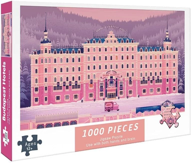 Jigsaw Puzzle 1000 Pieces for Adults Learning Educational Toy Budapest Hotel - Image 1 of 1