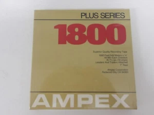 Ampex Plus Series 1800 Blank Reel to Reel Tonband NEU/VERSIEGELT - Bild 1 von 2