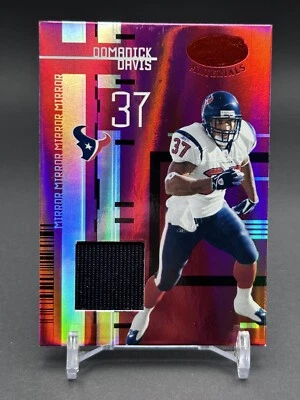 Hoja 2005 Materiales Certificados Espejo Rojo #'d/100 Juego Usado #49 Domanick Davis Foto 1 de 2