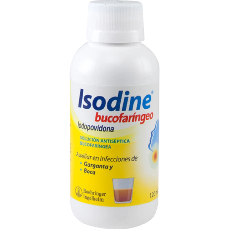 120ML ISODINE Oral Antiseptic Relieves Sore Throat and Infections NO IMPORT FEES - Image 1 of 1