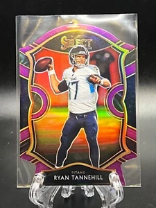 2020 Select Prizm Purple Die Cut #42 Ryan Tannehill Titans Dolphins - Picture 1 of 2