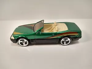 Oldtimer Hot Wheels Mercedes Benz Cabrio grün metallic Thailand (1989) - Bild 1 von 5