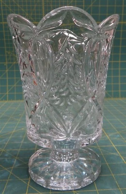 Ваза пьедестал рождественская елка подсвечник хрусталь свинец Fifth Avenue - Изображение 1 из 4